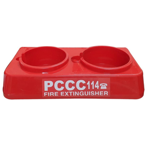 Kệ nhựa để bình chữa cháy